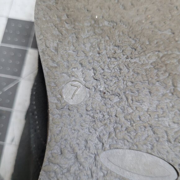 Alpine Swiss Suede Grey Wing Tip Dress Shoes Size 7 mens - Picture 8 of 8